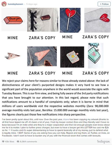 zara plagiarism burberry|Zara Accused Of Stealing Designs From Independent Artists, And .